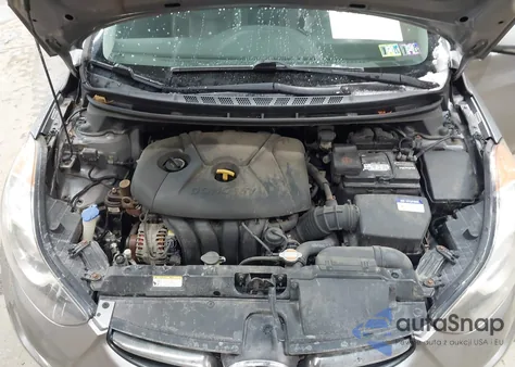 2011 Hyundai Elantra Limited (Ulsan Plant) из США, поврежденный, VIN KMHDH4AE1BU082078